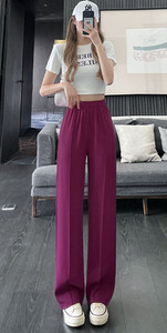 Γυναικείο casual ψηλόμεσο παντελόνι με τσέπη