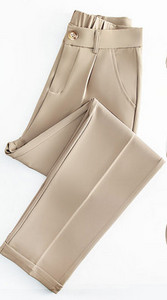 Női nadrág magas sztreccs derékkal