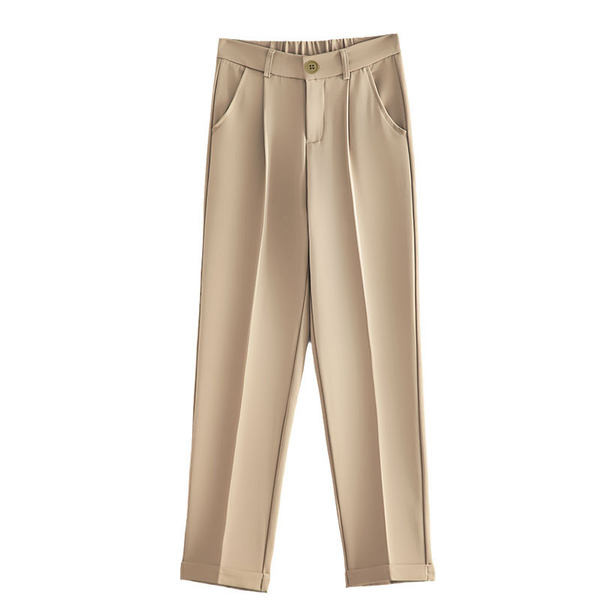 Női nadrág magas sztreccs derékkal