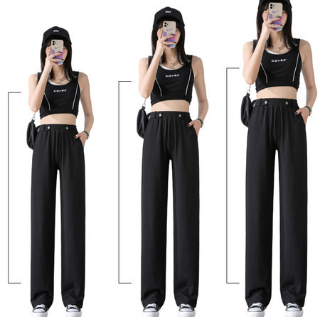 Női nadrág - egyenes bő minta