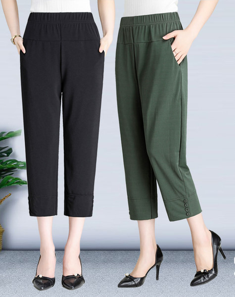 Elegantsed naiste püksid, puhas mudel