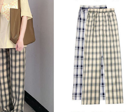 Női sportnadrág magas derékkal, zsebbel