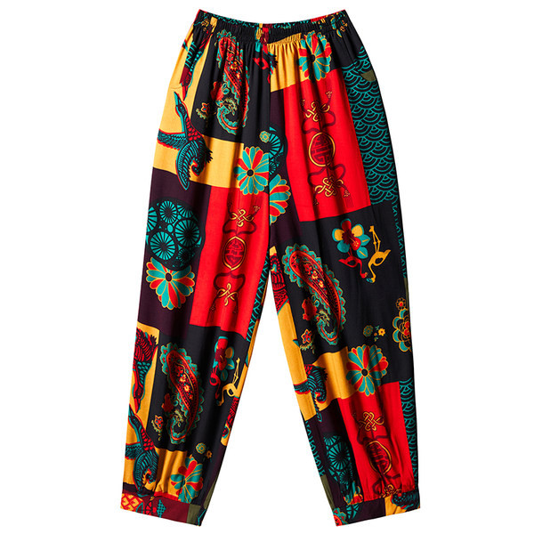 Női alkalmi nadrág dekoratív színben, zsebbel különböző színekben