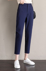 Elegantne ženske hlače s džepom