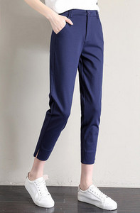 Elegantne ženske hlače s džepom