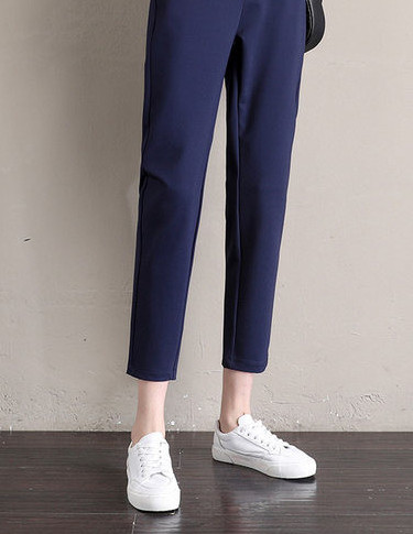 Elegantne ženske hlače s džepom