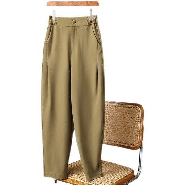 Új tavaszi-őszi női nadrág zsebbel, különböző színekben