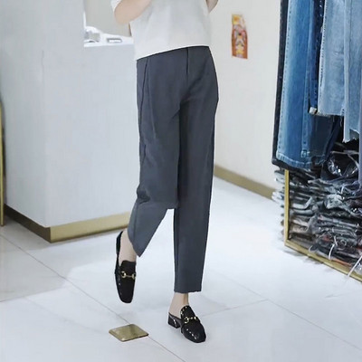 Női nadrág - vékony, egyenes modell