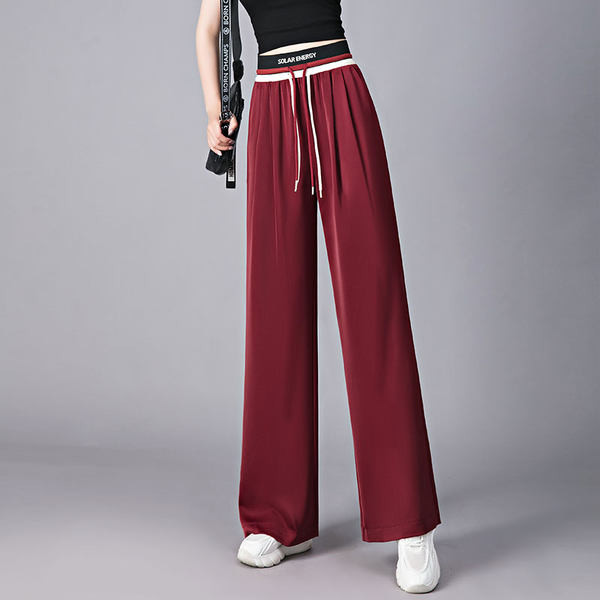 Női nadrág - magas derékkal és fűzővel