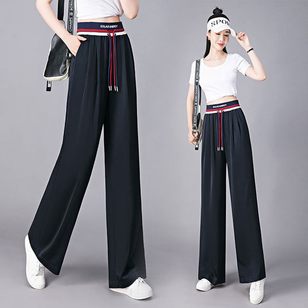 Női nadrág - magas derékkal és fűzővel