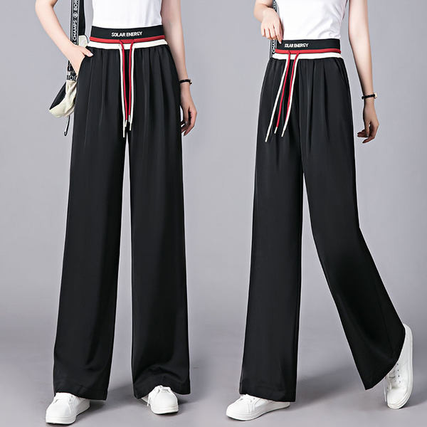 Női nadrág - magas derékkal és fűzővel