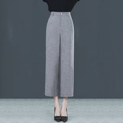 Női nadrág magas derékkal - 9/8-as modell