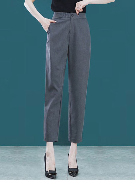 Naiste püksid - puhta avara mustriga