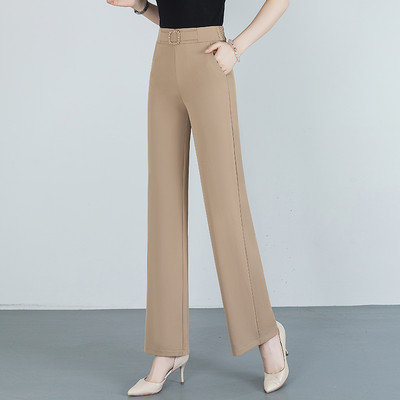 Γυναικείο κομψό παντελόνι με διακοσμητική ζώνη