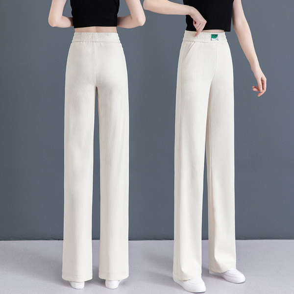 Damaszt nadrág egyenes bő mintával