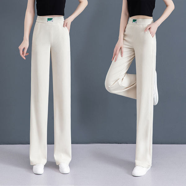 Damaszt nadrág egyenes bő mintával