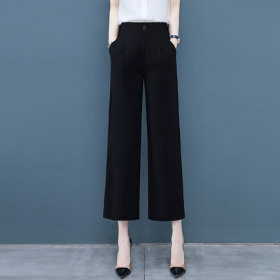 Γυναικείο casual μεταξωτό παντελόνι με τσέπη