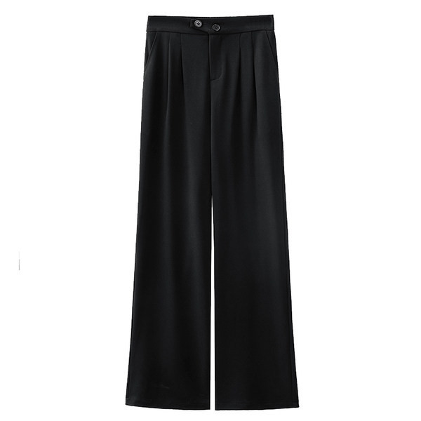 Mugavad nööbiga sirged püksid