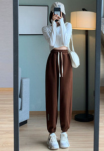 Γυναικείο αθλητικό παντελόνι με κορδόνια και τσέπη σε διάφορα χρώματα