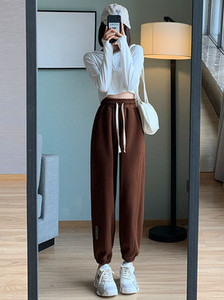 Γυναικείο αθλητικό παντελόνι με κορδόνια και τσέπη σε διάφορα χρώματα