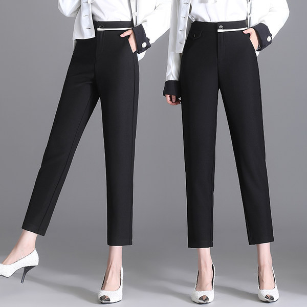 Nove ženske hlače - ravni čisti model