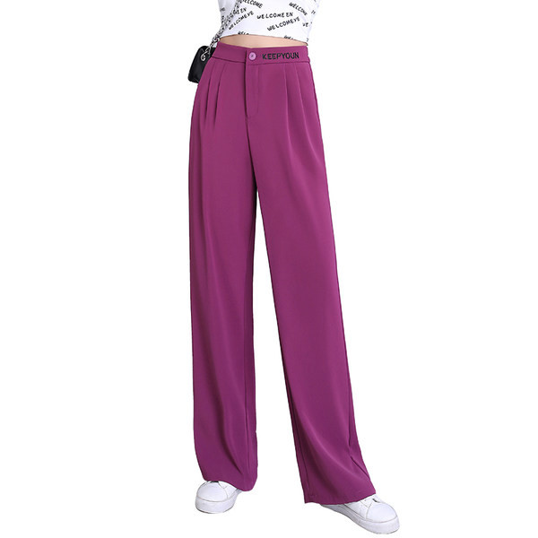 Alkalmi női nadrág különböző színekben zsebbel