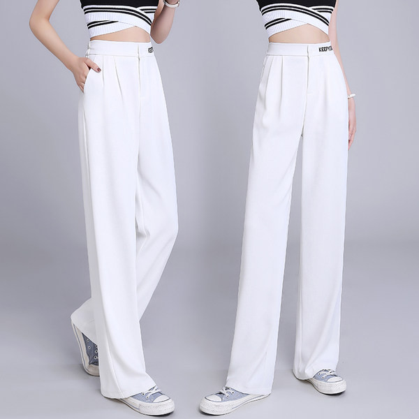 Alkalmi női nadrág különböző színekben zsebbel