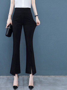 Дамски панталони с висока еластична талия