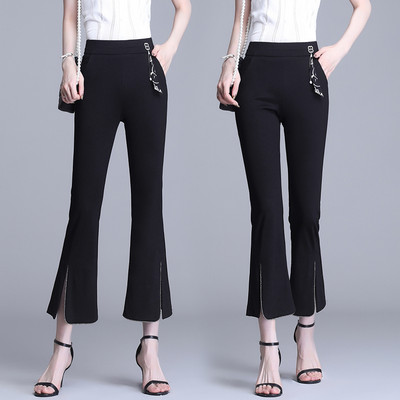 Pantaloni de dama model curat in negru