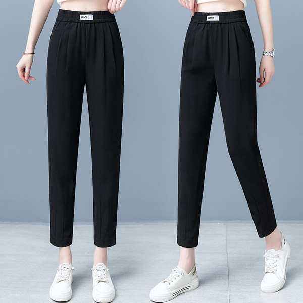 Дамски спортно-ежедневен панталон с ластична  талия