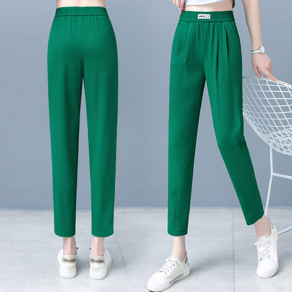 Дамски спортно-ежедневен панталон с ластична  талия