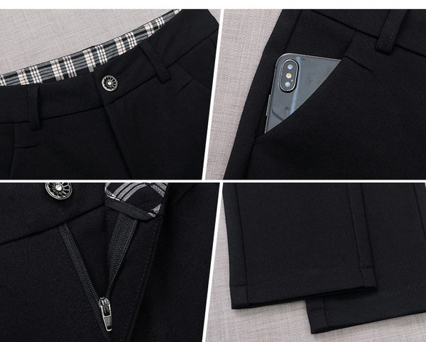 Ženske hlače visokog struka čistog ravnog kroja