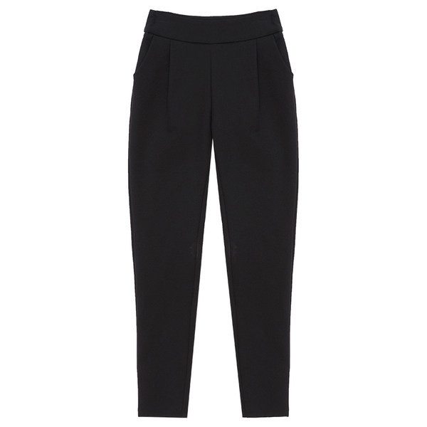 Γυναικείο κομψό παντελόνι με ψηλή μέση και τσέπη