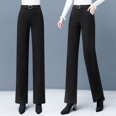 Γυναικείο ψηλόμεσο παντελόνι - μάλλινο