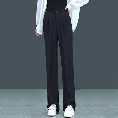 Дамски панталон с джоб изчистен модел 