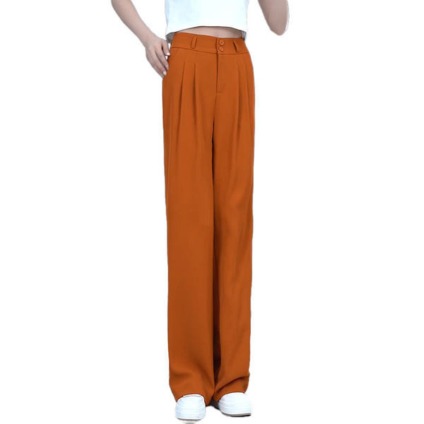 Дамски панталон с джоб изчистен модел 