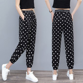 Γυναικείο παντελόνι - πουά