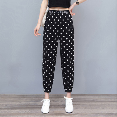 Γυναικείο παντελόνι - πουά