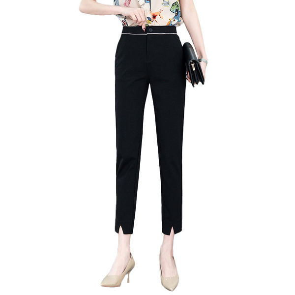 Kahes värvitoonis taskuga vabaajapüksid Kevad-Sügis