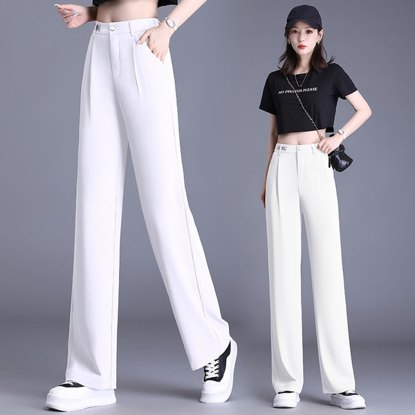 Női alkalmi nadrág zsebbel, három színben