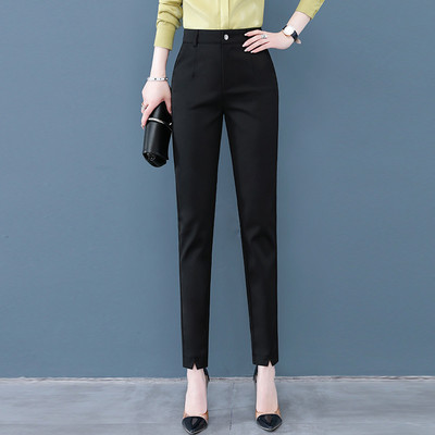 Γυναικείο κομψό παντελόνι ίσιο καθαρό μοντέλο