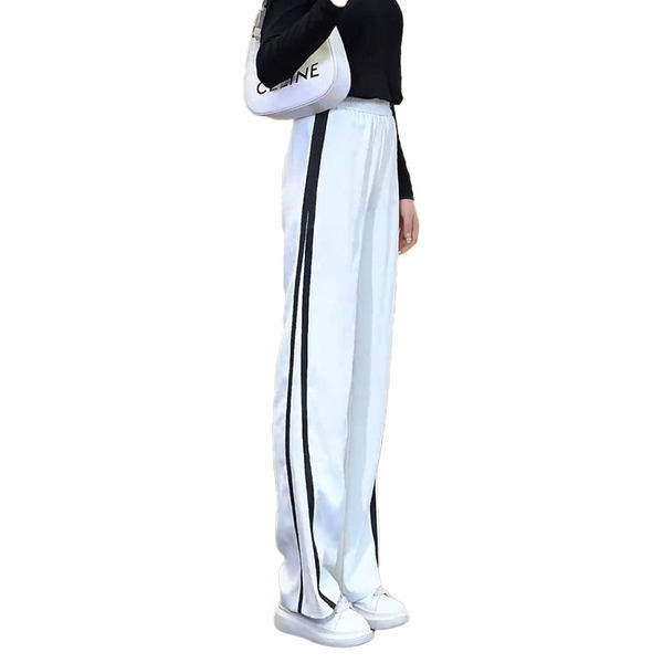 Ежедневен дамски панталон с кант 