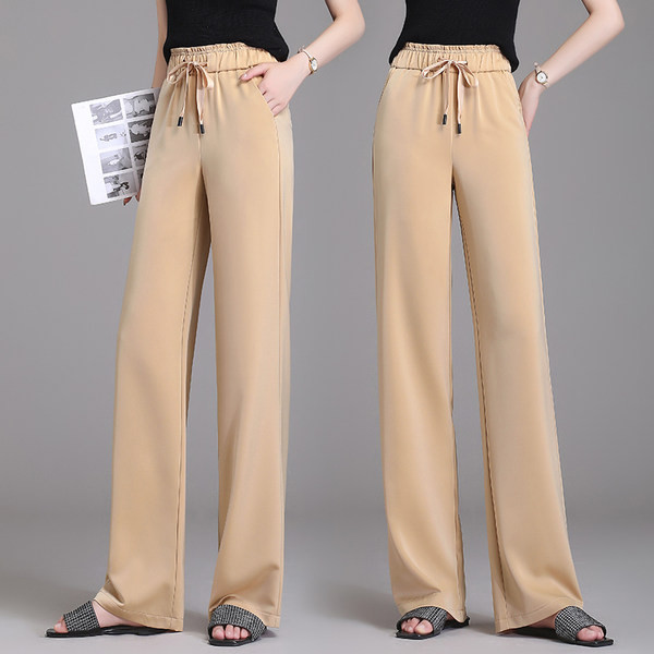 Széles szárú alkalmi nadrág