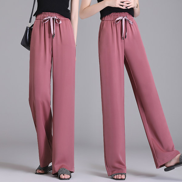 Széles szárú alkalmi nadrág