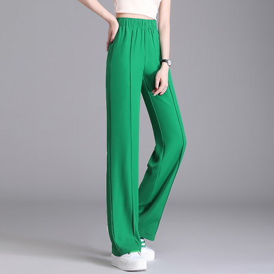 Alkalmi női nadrág zsebbel, különböző színekben