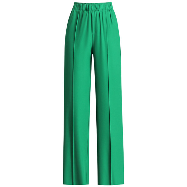 Alkalmi női nadrág zsebbel, különböző színekben