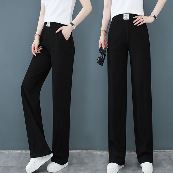 Naiste kõrge vöökohaga püksid kolmes värvitoonis