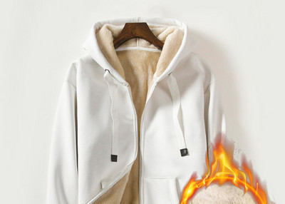 Casual γυναικείο φούτερ με κουκούλα και τσέπες