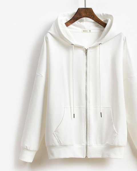 Casual γυναικείο φούτερ με κουκούλα και τσέπες