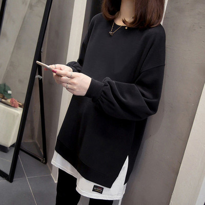 Ženska široka majica s ovalnim izrezom u više boja